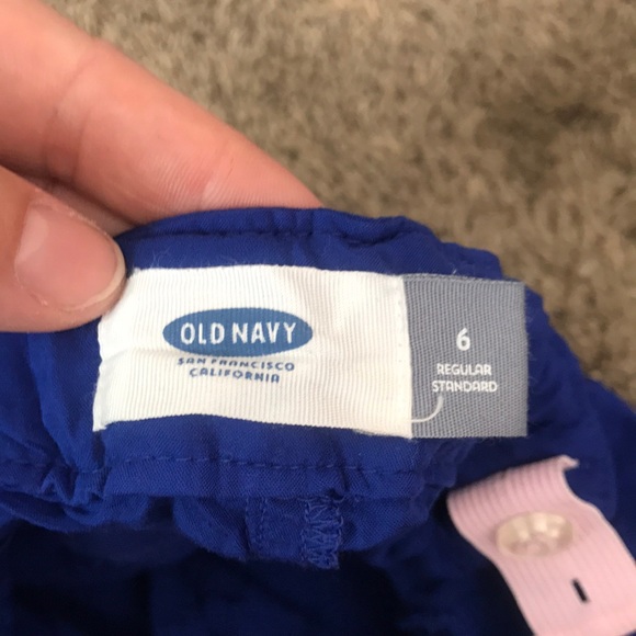 Blue crop pants - Picture 3 of 3